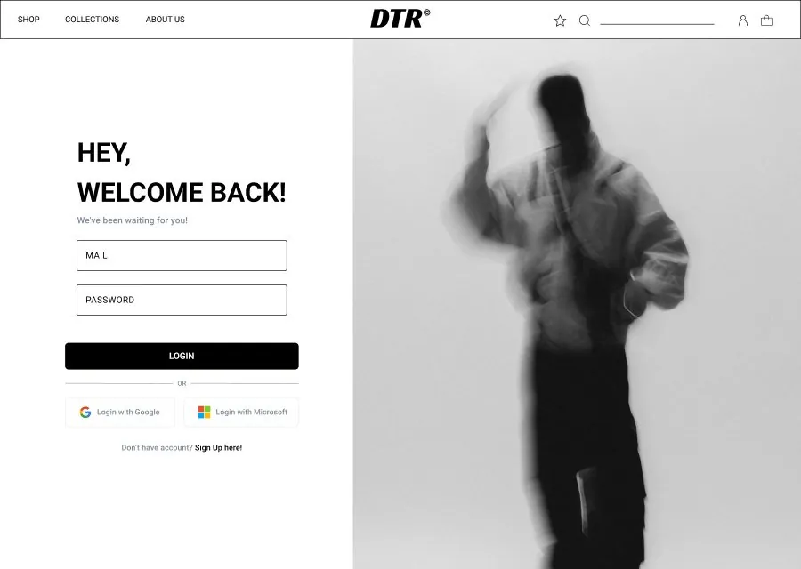 DTR, login