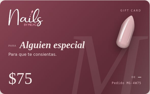 Diseño de la gift card